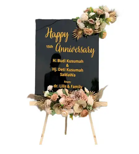 Papan Bunga Akrilik Panceng